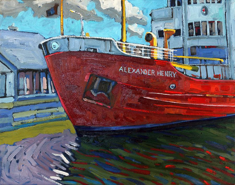 Alexander Henry Painting by Phil Chadwick