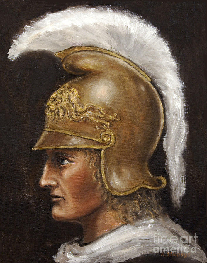 Alexander the Great Painting by Arturas Slapsys