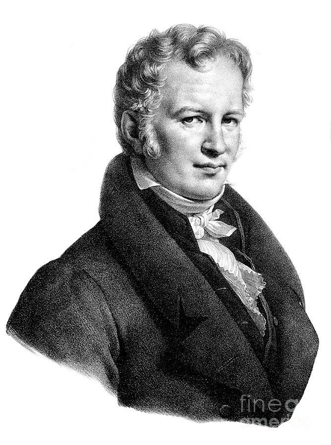 Alexander Von Humboldt, Prussian Photograph by Wellcome Images