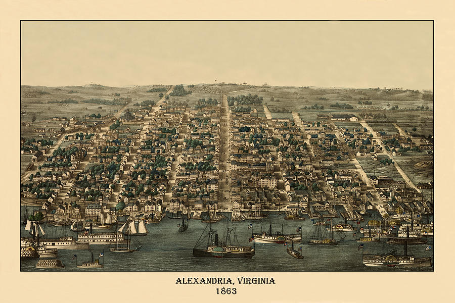 Alexandria 1863 Photograph by Andrew Fare