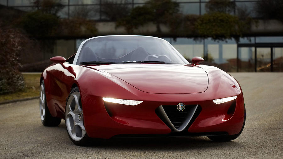 Transportation Photograph - Alfa Romeo 2uettottanta by Jackie Russo