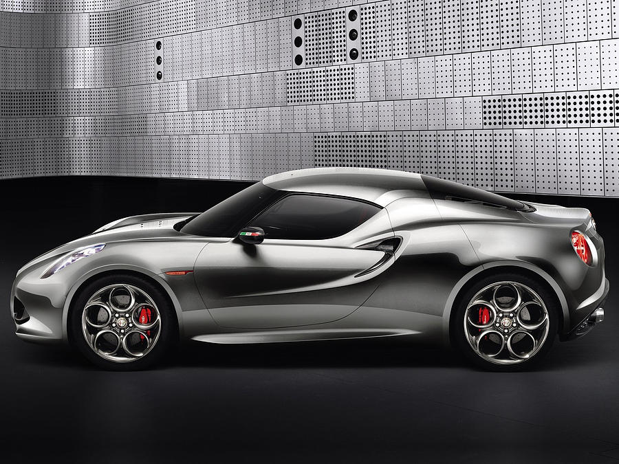 Transportation Photograph - Alfa Romeo 4C by Jackie Russo