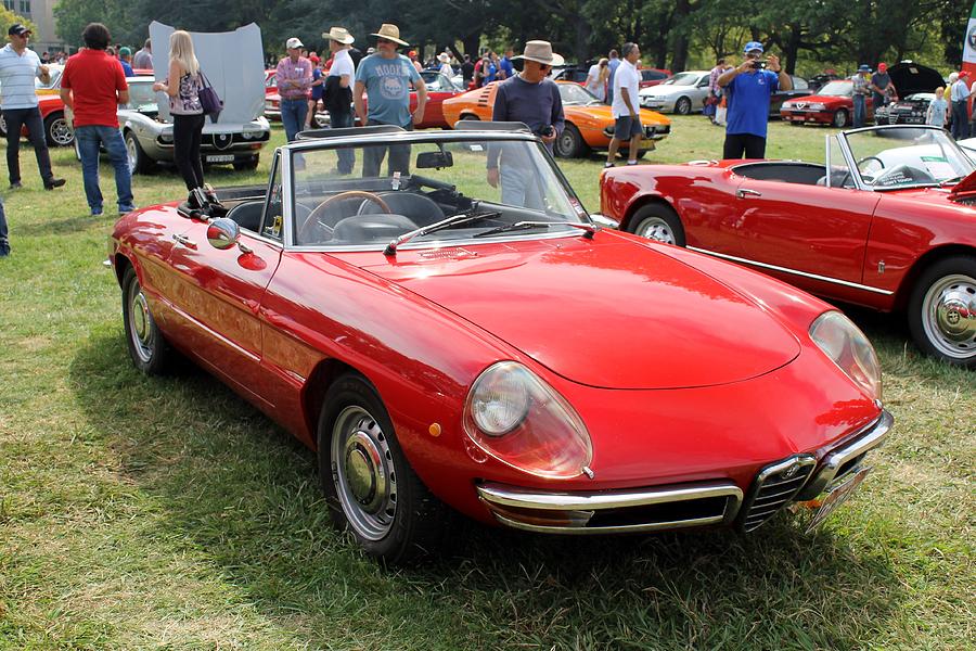 Spider Photograph - Alfa Romeo Spider by Anthony Croke