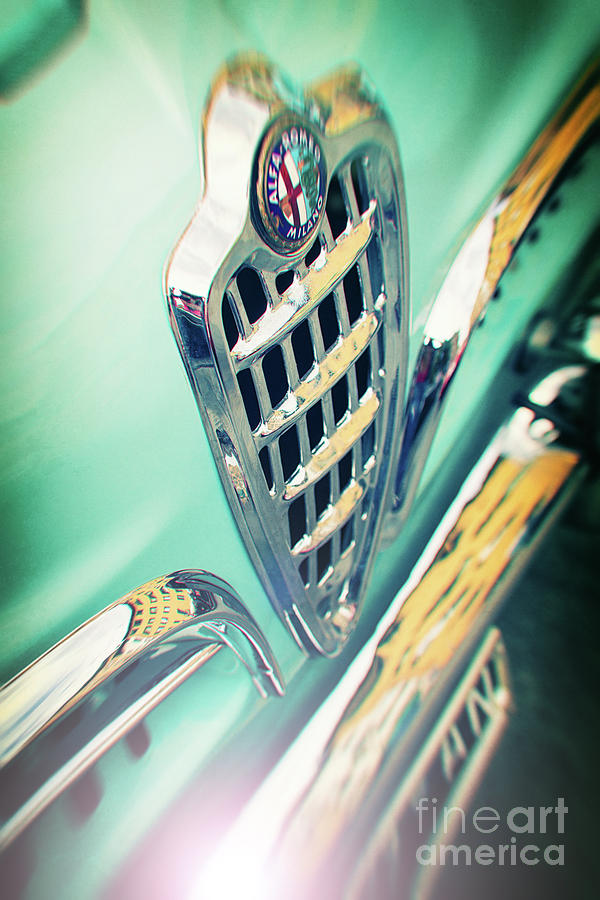 Alfa Romeo Vintage Car Photograph