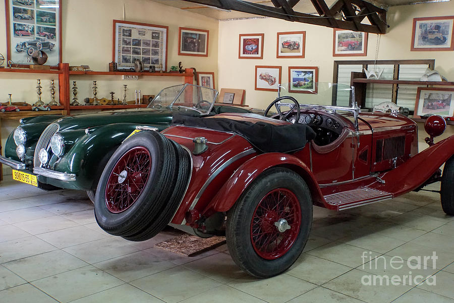 Alfa Romeo Vintage Car Photograph by Vladi Alon