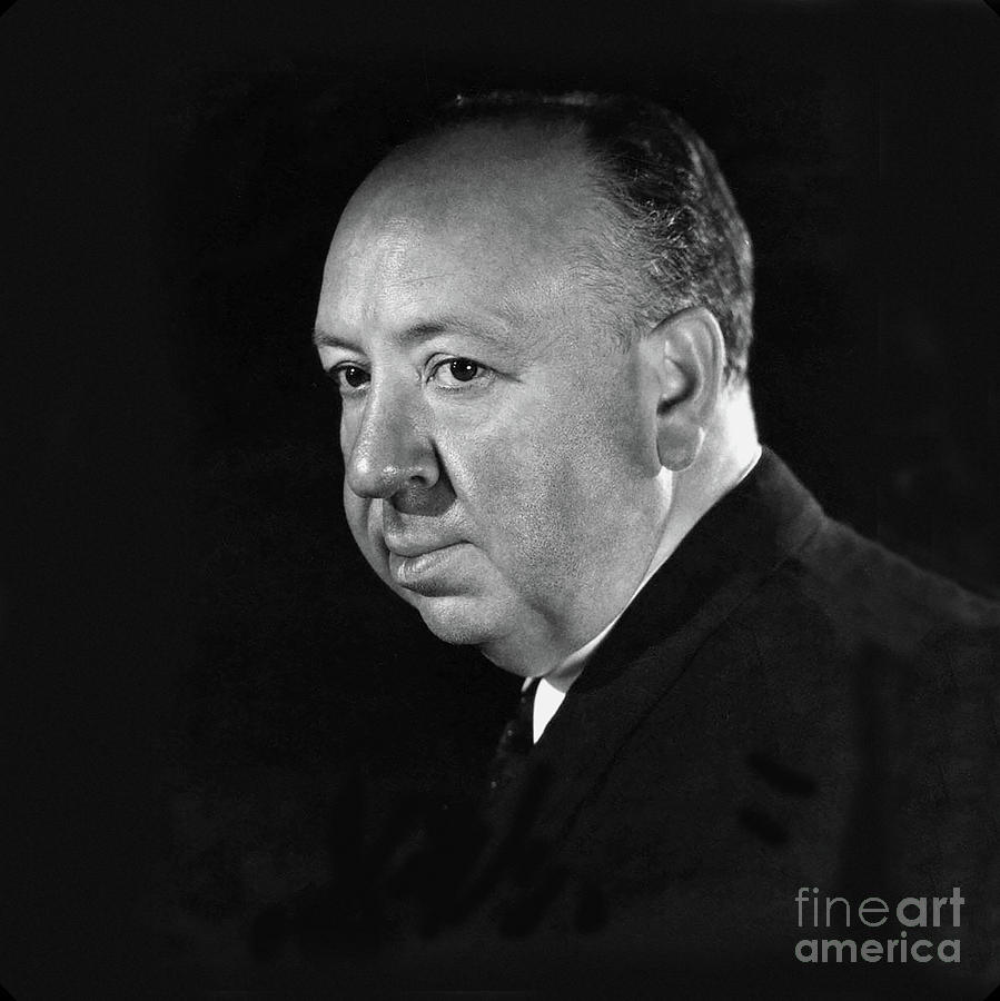 Alfred Hitchcock Art Photograph by Doc Braham