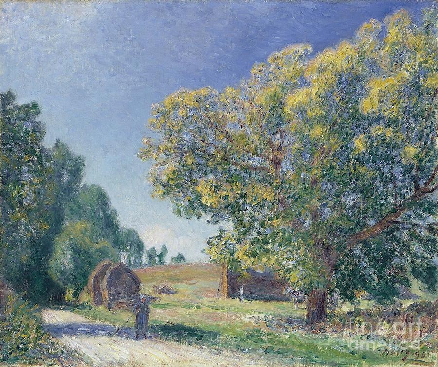 Alfred Sisley Painting by MotionAge Designs