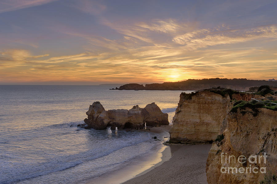Algarve Coastline Sunset Photograph by Mikehoward Photography