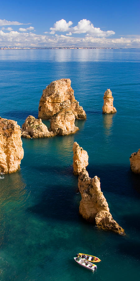 Algarve Sea Stacks Photograph by John McKinlay