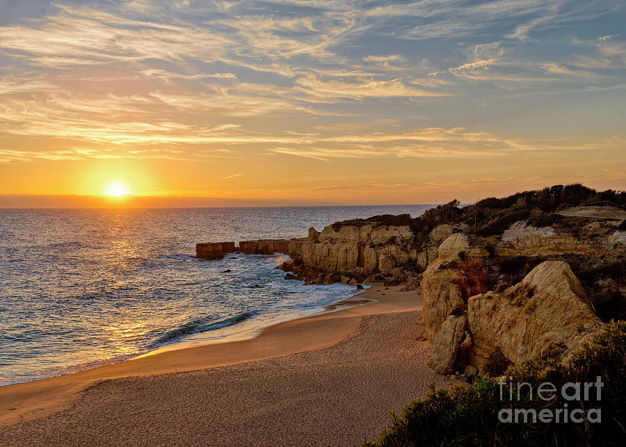 Algarve sunset, Portugal Photograph by Mikehoward Photography