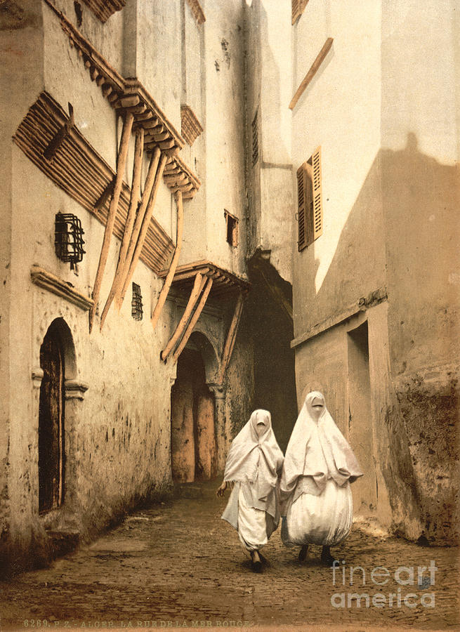 ALGERIA: STREET SCENE, c1899 Photograph by Granger