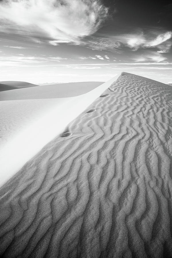Algodones Dunes - Vortices Photograph by Alexander Kunz