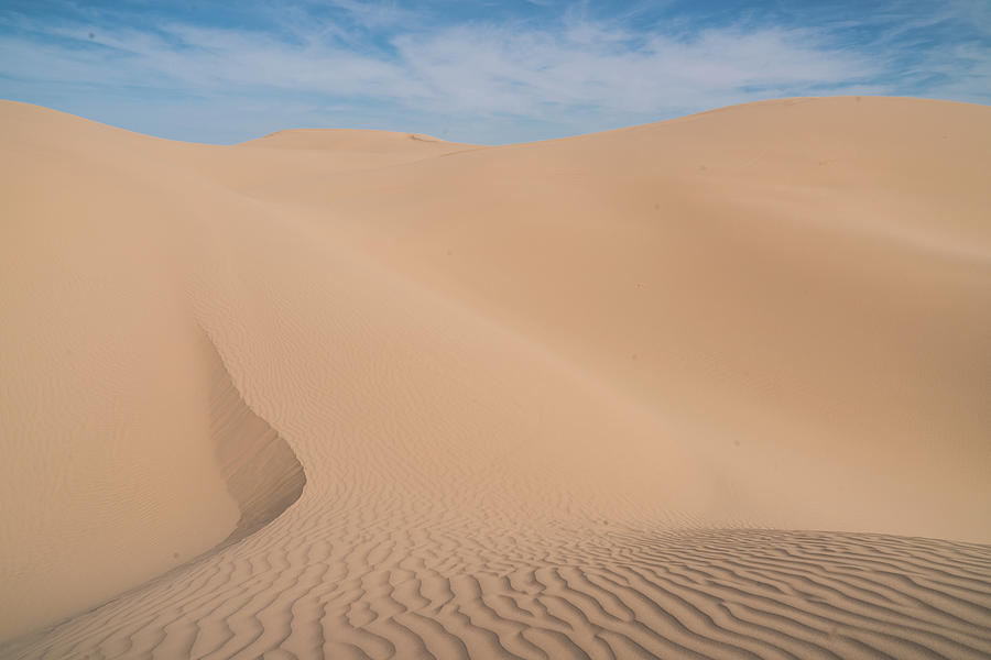 Algodones Sand Dunes California Photograph by Lawrence S Richardson Jr