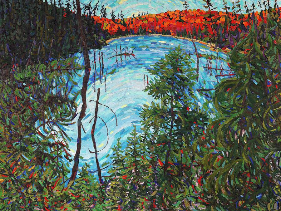 Algonquin Afternoon Painting by Phil Chadwick