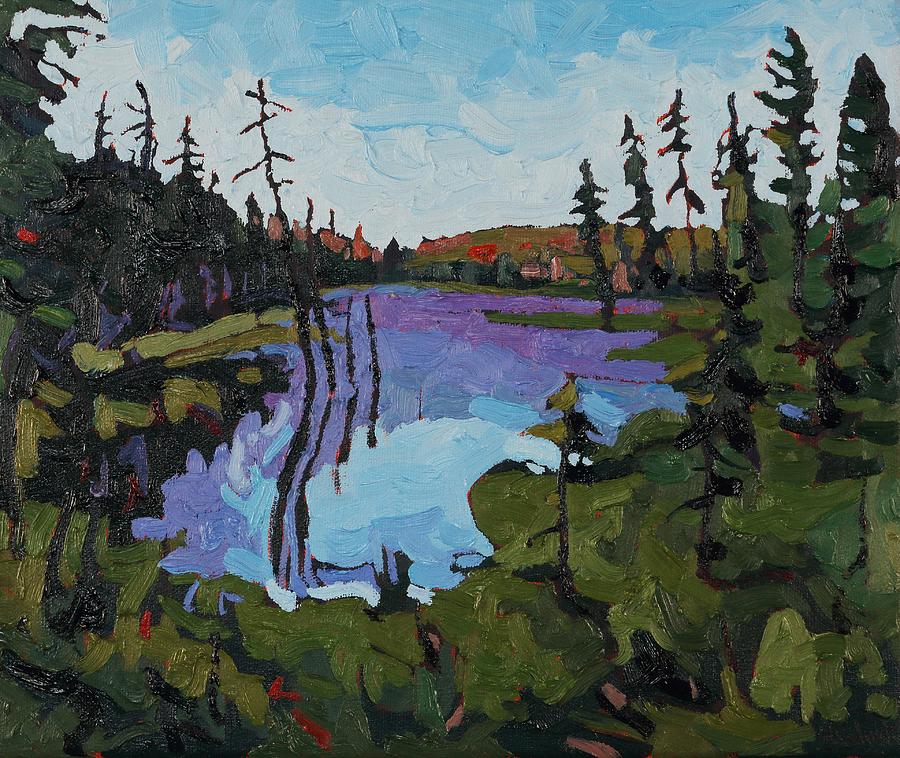 Algonquin October Afternoon Painting by Phil Chadwick