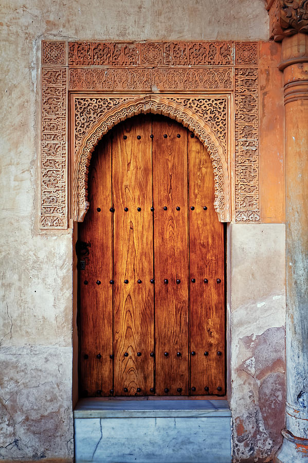 Alhambra Door Photograph by Adam Rainoff