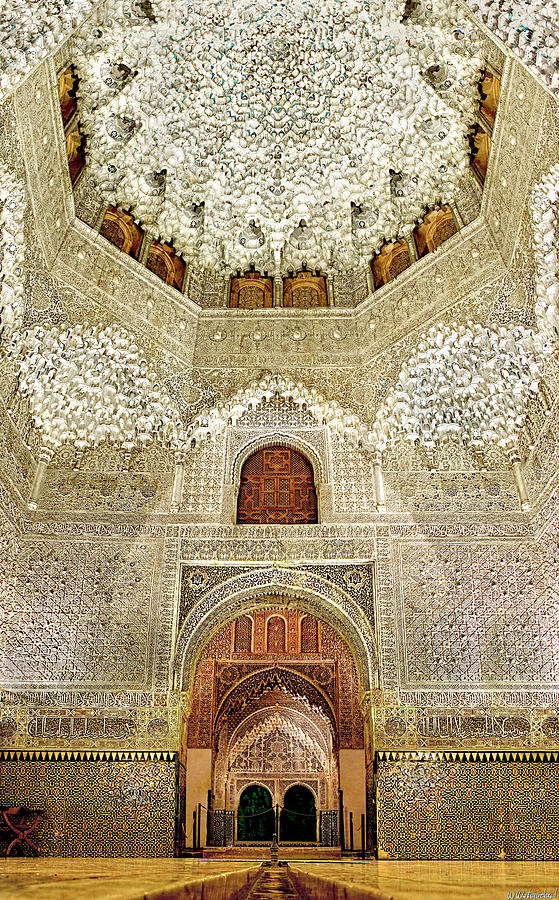 Alhambra Hall of the Two Sisters Photograph by Weston Westmoreland