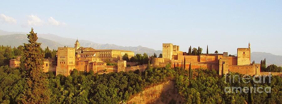Alhambra Panorama 2016 Photograph by Julie Pacheco-Toye