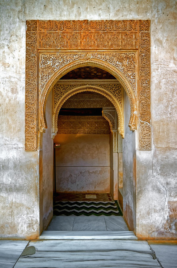 Alhambra Passageway Photograph by Adam Rainoff
