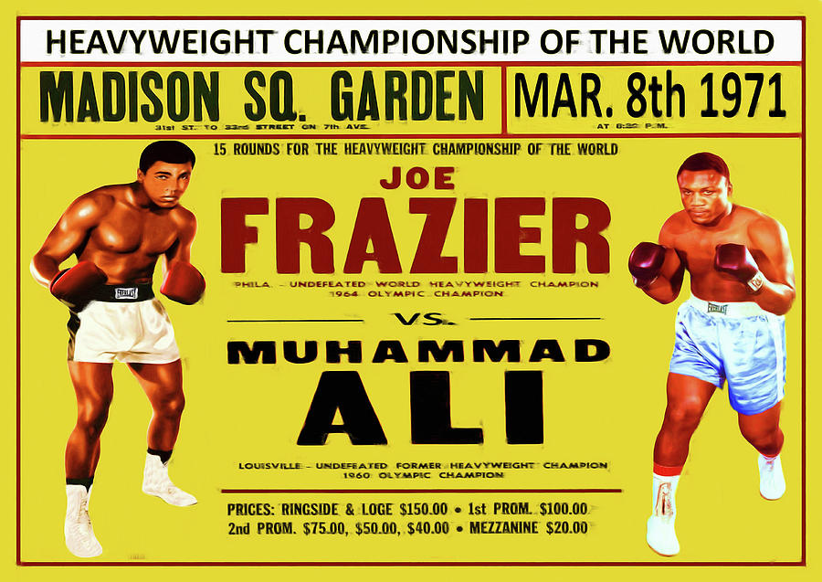 Ali vs Frazier I Photograph by Charlie Ross