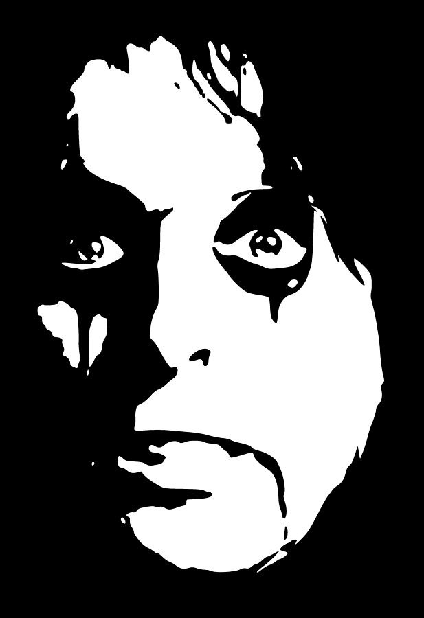 Alice cooper рисунок