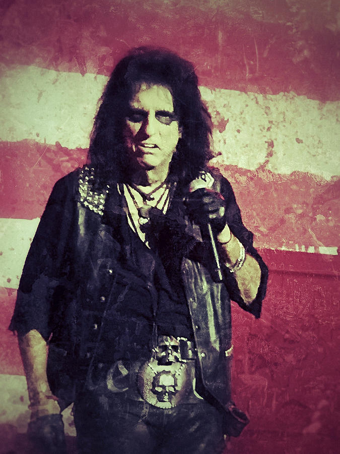 Alice Cooper Photograph - Alice by Dave Bowman