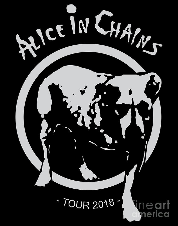 Alice In Chains Mixed Media - Alice In Chains by Lohan