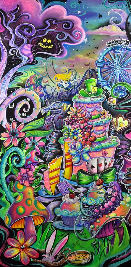 Crystal in Wonderland Painting by Crystal Alvarez - Fine Art America