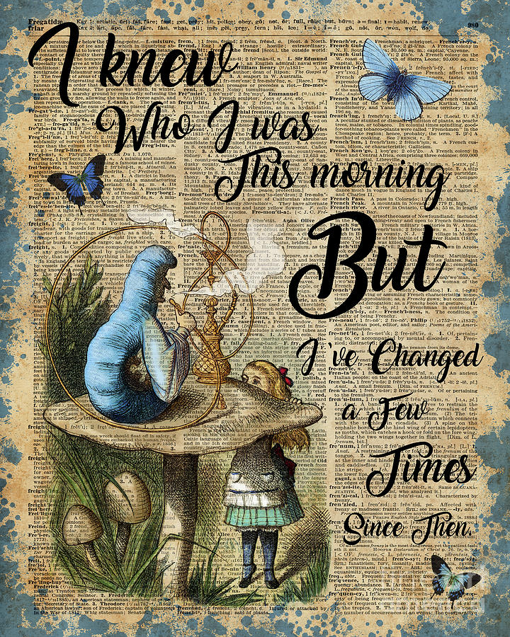 Printable Alice In Wonderland Quotes - Customize and Print