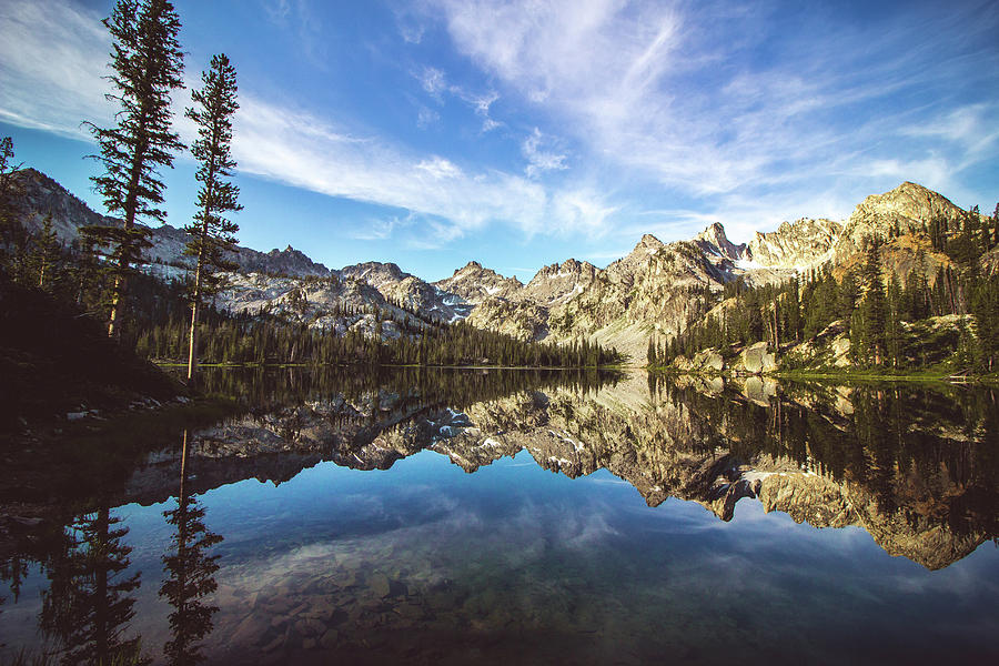 Alice Lake Trees Photograph by Brandon Swanson - Fine Art America