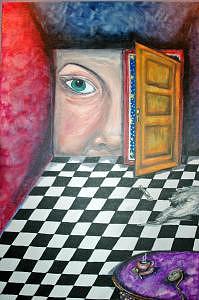 Alice Painting - Alice by Mickie Boothroyd Alice Painting - Alice by Mickie Boothroyd