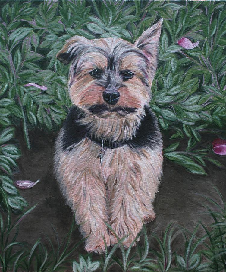 Dog Painting - Alice by Wendy Whiteside
