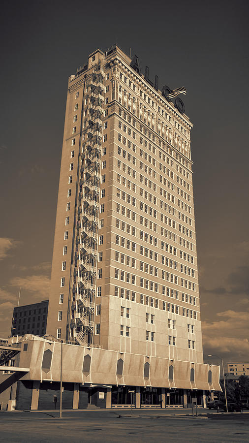 Waco Photograph - ALICO Building #2 by Stephen Stookey