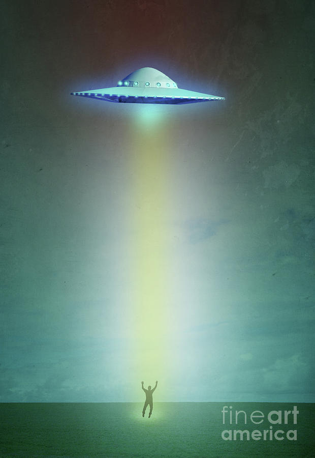 Alien Abduction Photograph by Edward Fielding