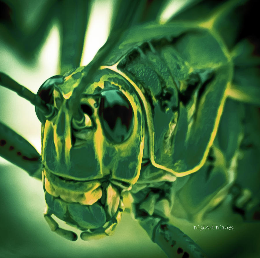 Alien Photograph by DigiArt Diaries by Vicky B Fuller