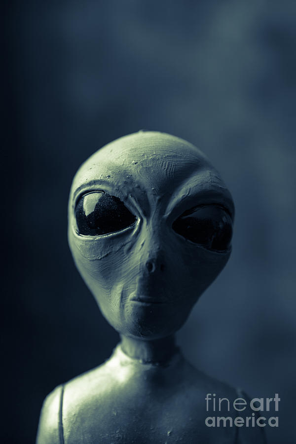 Science Fiction Photograph - Alien Encounter by Edward Fielding