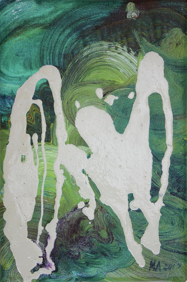 Alien Invasion Painting by Madeleine Arnett