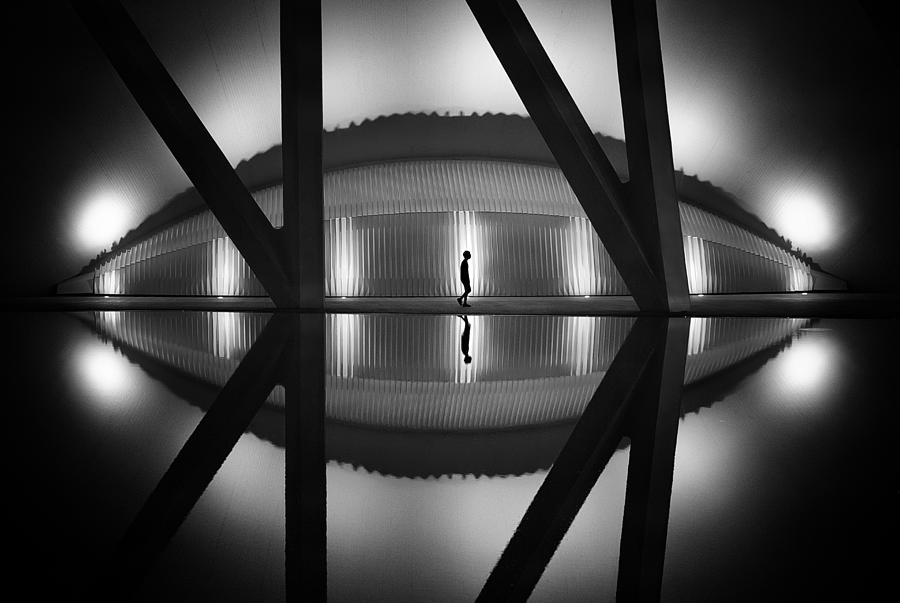 Black And White Photograph - Alien by Juan Luis Duran