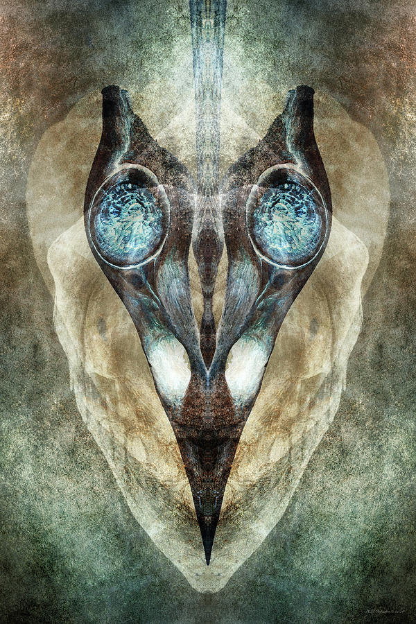 Alienesque Digital Art by WB Johnston