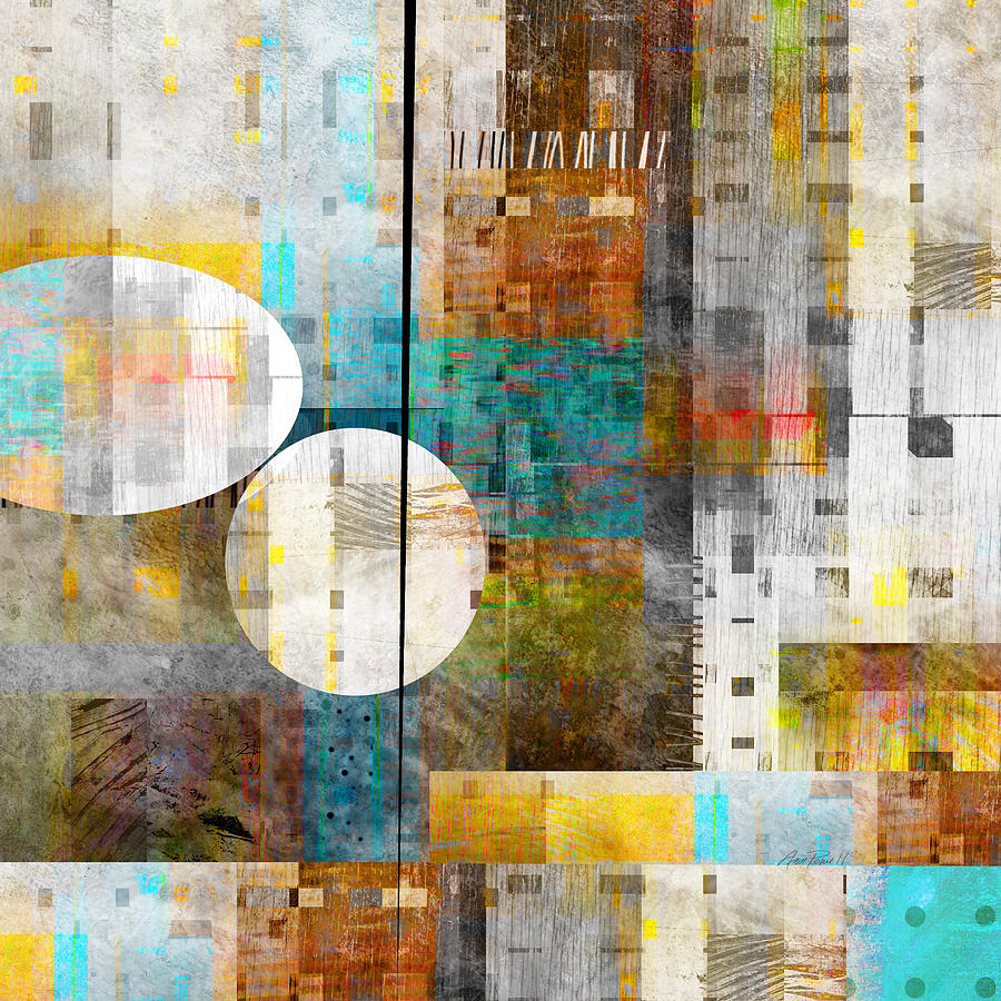 Alignment - abstract art Digital Art by Ann Powell