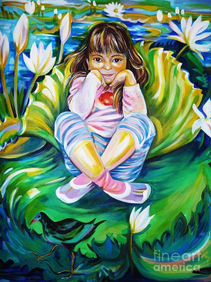 Alissa Painting by Anna  Duyunova
