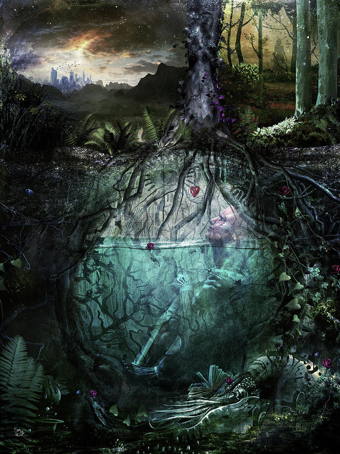 Nature Digital Art - Alive Inside by Cameron Gray