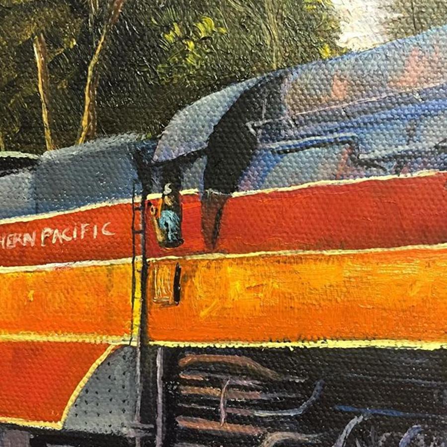 Maui Photograph - All Aboard! My Train Painting Now Has by Darice Machel McGuire