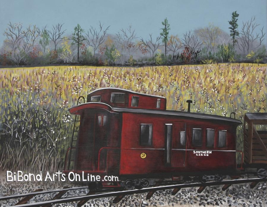 All Aboard Painting by Virginia Bond