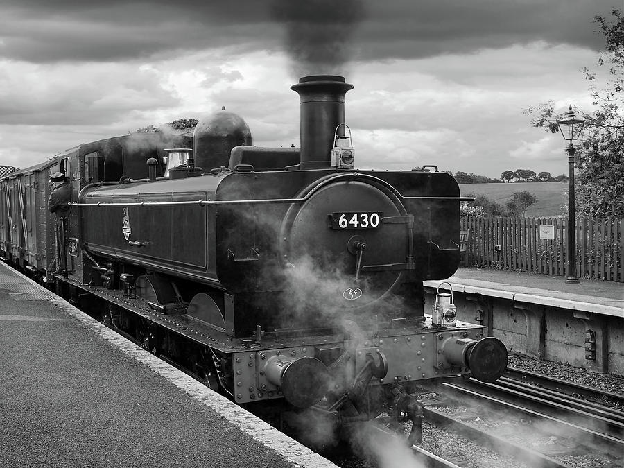 All Aboard The Steam Train 6430 Photograph by Gill Billington
