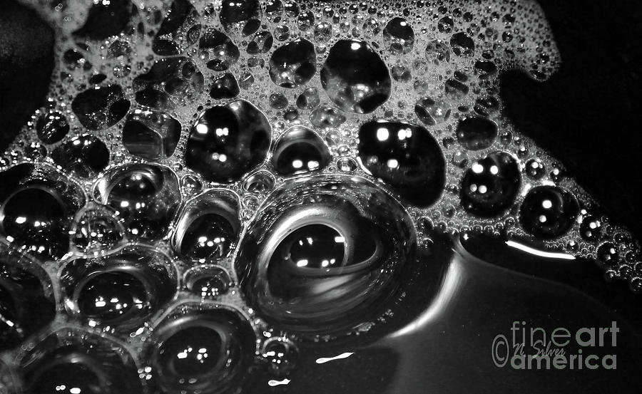 All About Bubbles Series Print 1 Photograph by Nina Silver