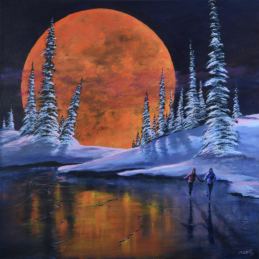 All About The Journey Painting by Michael Scott