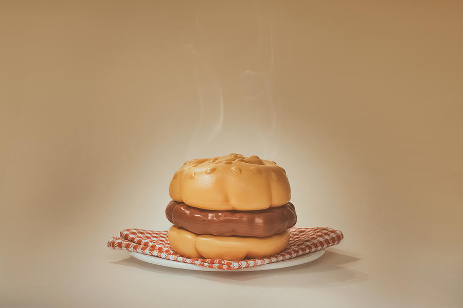 All-american Burger Photograph