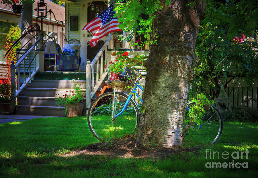 All American Summer Bicycle Photograph by Craig J Satterlee