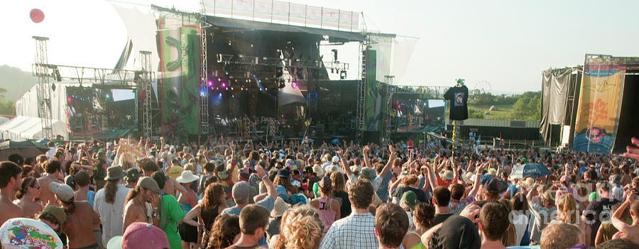 All Good Festival Crowd Photo during Dark Star Orchestra Photograph by David Oppenheimer